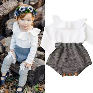 Baby knitted romper 24 month